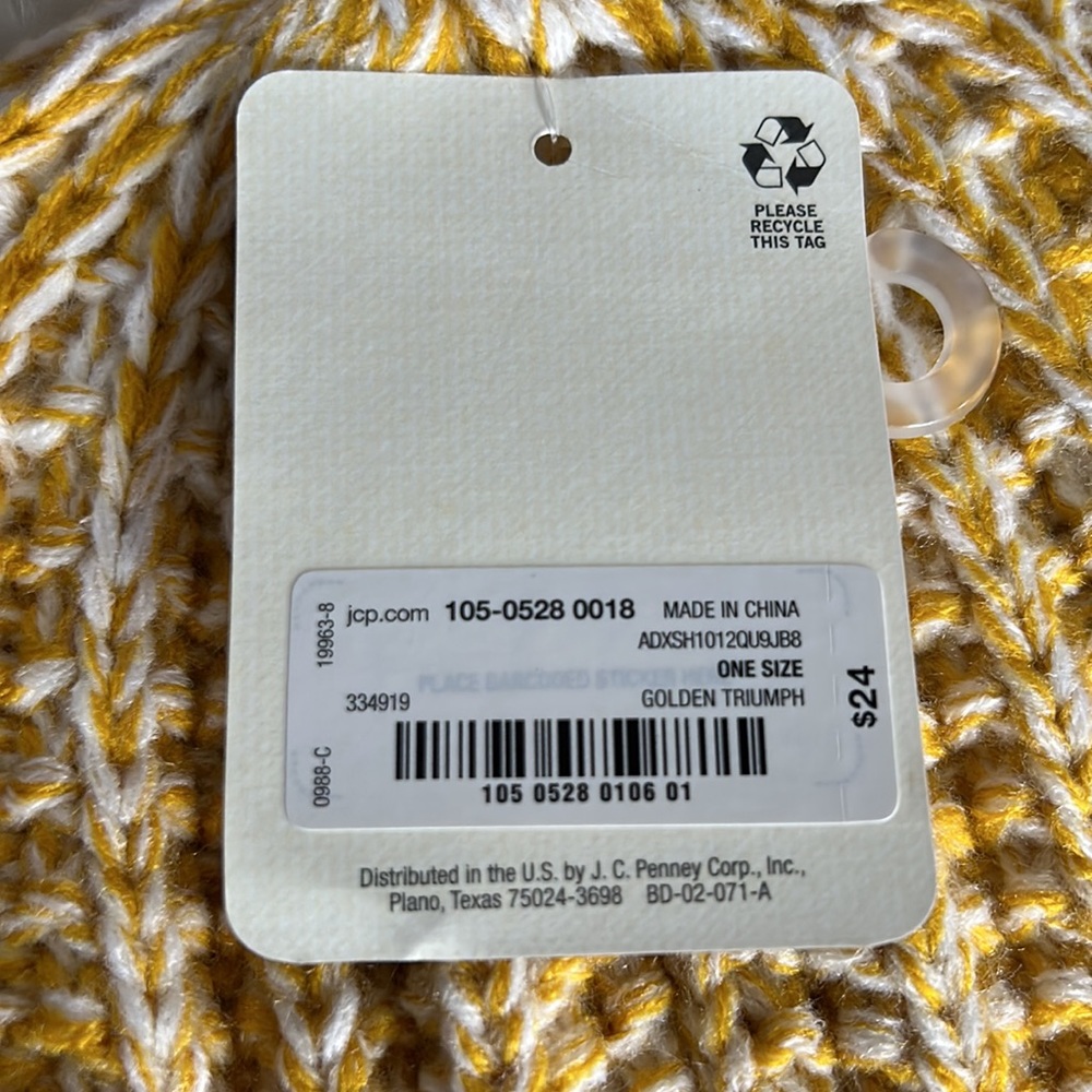 ✨a.n.a | A New Approach-Yarn Women’s Beanie NWT OS - Picture 3 of 4